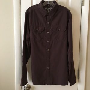 Mens Kuhl Mountain Grown button down long sleeve